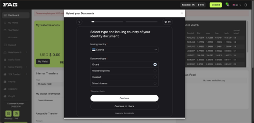 Select document type